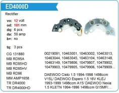 ������� ���� ��������� Daewoo Nexia 1.5 UTM ED4000A ����