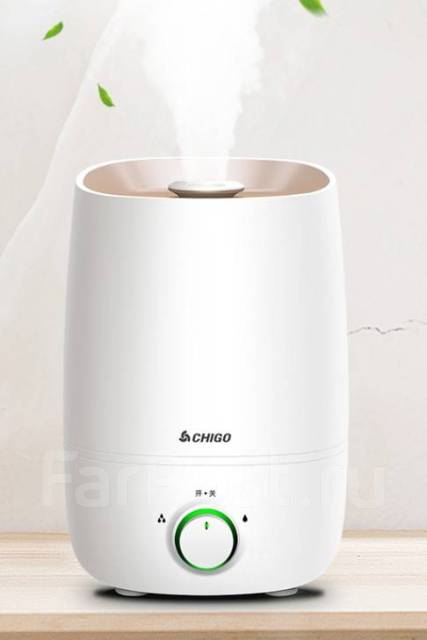 Лучшая цена! Увлажнитель воздуха Chigo 4L, бесшумный, 25-30 м. кв ...