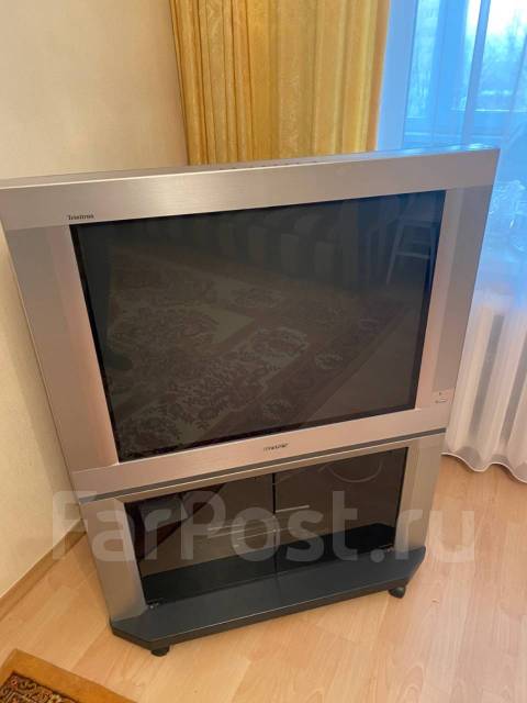 Телевизор Sony Trinitrone Color TV 34 дюйма с тумбочкой - Телевизоры во ...