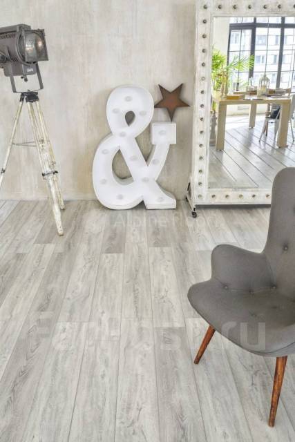 Напольная Плитка ПВХ. Белый лес ECO 9-9, 6мм Alpine Floor Встр. подл, в ...