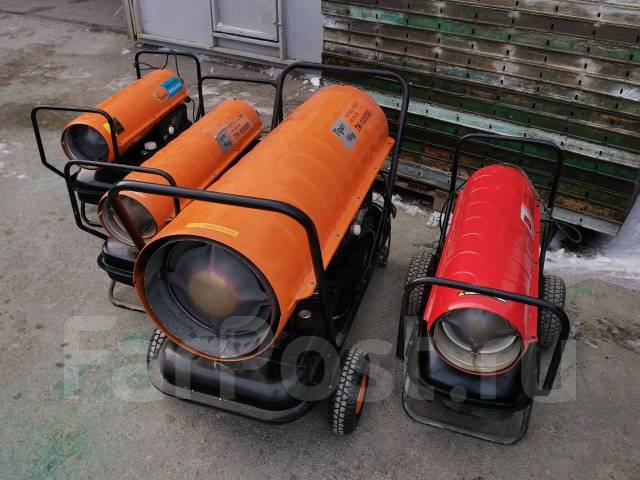 Аренда/прокат дизельных тепловых пушек — от 500 р. в сутки во Владивостоке