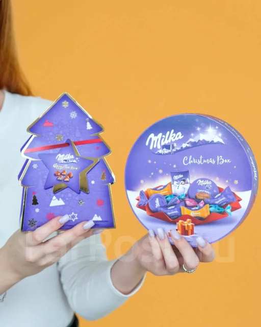 Конфеты Милка Новогодние