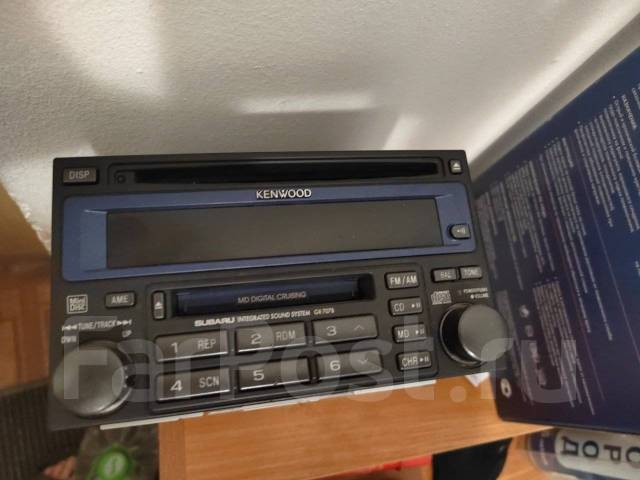 Магнитола kenwood, 2 DIN — 178x100 мм, б/у, в наличии. Цена: 300₽ во ...