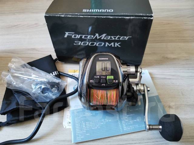 Эл. Мульт. катушка Shimano Force Master 3000MK (Made in Japan), б/у, в ...
