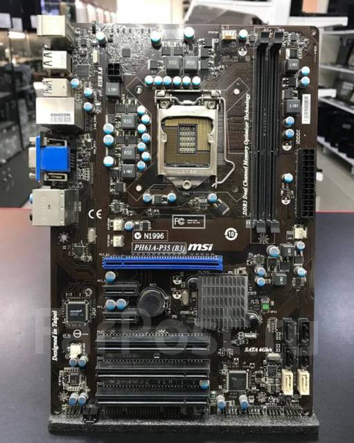 Материнская плата MSI PH61A-P35 (B3) Socket 1155 б/у X-Gamer LGA1155 ...