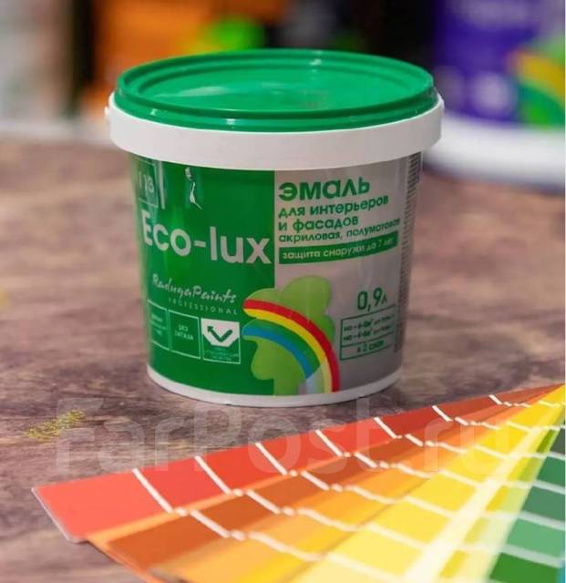 Краски, эмали акриловые Радуга, в наличии. Цена: 905₽ во Владивостоке