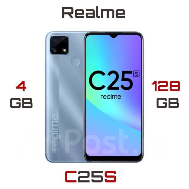 Смартфон Realme C25S 4+128ГБ - Смартфоны и сотовые телефоны в Уссурийске