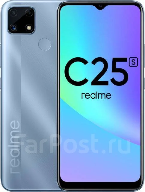 Realme C25S. �����, 128 ��, �����, 3G, 4G LTE, Dual-SIM, NFC. ��� ����� �� ������������ ����