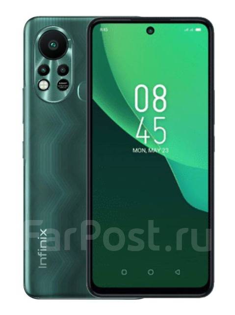 Infinix Hot 11S 4/64 гб Новый с NFC, 6.78", моноблок, зеленый, в ...