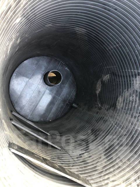 Герметичный кессон пластиковый для скважины Ф1000х2000, стенка 30мм ...