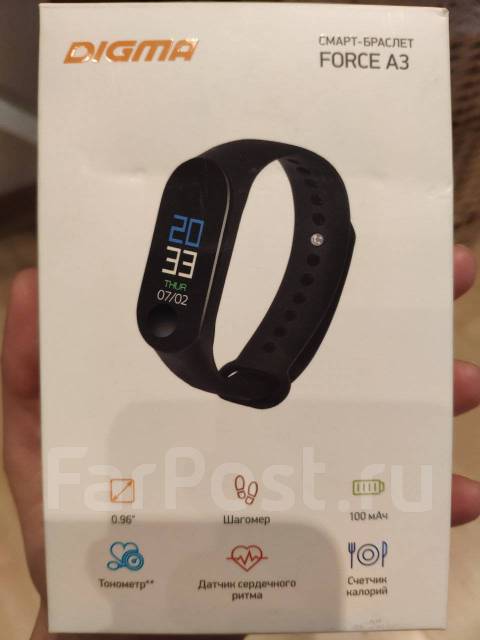 Продам смарт-браслет Digma Force A3 - Умные часы и фитнес-браслеты во ...