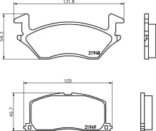��������� ������� �������� ������ Starlet EP82 / 81 / 90 04491-10230 ����