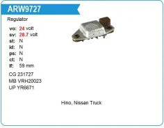 ��������� ���������� HINO, Nissan Truck 24V Mobiletron VRH20023 ����