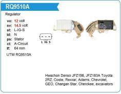 ��������� ���������� Hwachon Denso JFZ198, JFZ183A RQ9510A RQ9510A ����