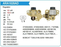 ��������� ���������� Hyundai Accent Krauf ARA1028AD ����