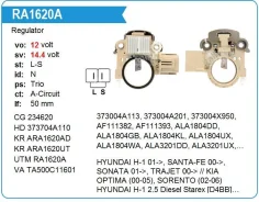 ��������� ���������� Hyundai UTM RA1620A ����