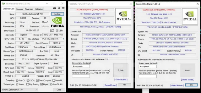 GeForce GT 730 ����