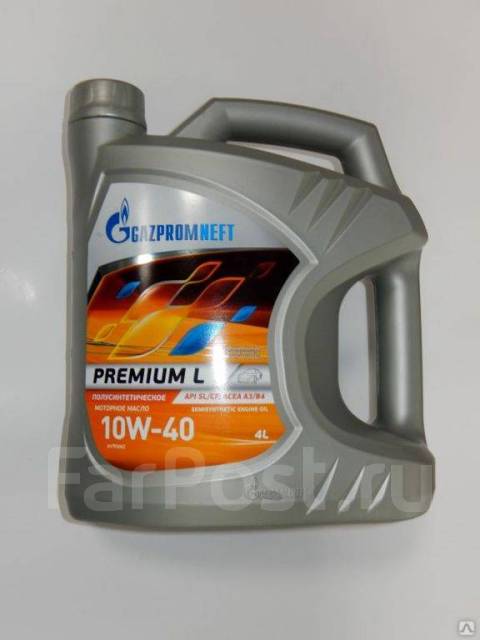 Масло Gazpromneft Premium L 10W40 4л, газпромнефть премиум, 4,00 л. в ...