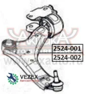 ����� �������� ����� LAND Rover LAND Roverfreelander IIFA200610 ASVA 2524002 2524002 ����