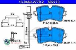 ������� ��������� �������� AUDI: A6 C7, 1.8 TFSI/2.0 TDI quattro/2.0 TFSI quattro/3.0 TDI/3.0 TDI quattro/3.0 TFSI quattro, 10-18 ATE 13046027702 1304...