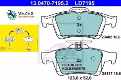 ������� ��������� Ceramic ATE 13047071952 13047071952 ����