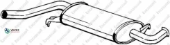 ��������� ����������� AUDI A6 84-96 2.0-2.3 Bosal 105971 105971 ����
