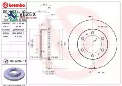 ���� ��������� Brembo 09A63411 09A63411 ����