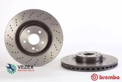 ���� ��������� MB W221/C216 05- 2.5-4.5 �����. ����. (� �����������) D=350 Brembo 09A81711 09A81711 ����