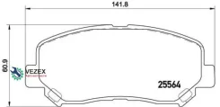 ������� ��������� Brembo P49045 P49045 ����