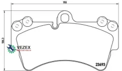 ������� ��������� VAG/Porsche Q7/Touareg/Cayenne 02- �����. Brembo P85065 P85065 ����