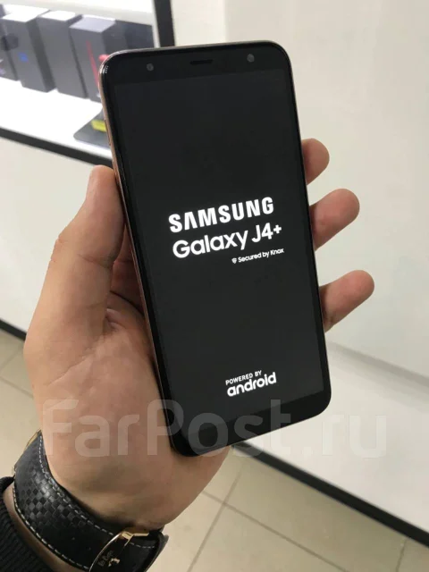 Samsung Galaxy J4+. �/�, �������, 3G, 4G LTE, Dual-SIM, ����������, ���������, NFC ����