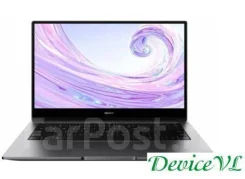 Huawei MateBook D 14. 14", 1,6����, ��� 8 ��, ���� 256���, WiFi: 1, Bluetooth: 1, ����������� �� 4��. ��� ����� �� ������������ ����