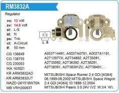 ��������� ���������� Mitsubishi Pajero 3.0 [6G72] 06.1994-05.1997 UTM RM3832A ����