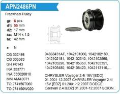 ���� ����������(�����) Toyota Auris 07-, Raize/Rocky, RAV 4 08- KR Krauf APN2486DE ����