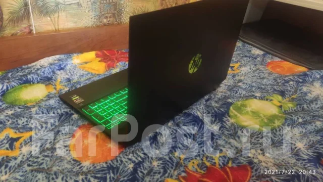 HP Pavilion Gaming 15. 15.6", ��� 16 ��, ���� 1 256���, WiFi: 1, Bluetooth: 1, ����������� �� 8��. ����