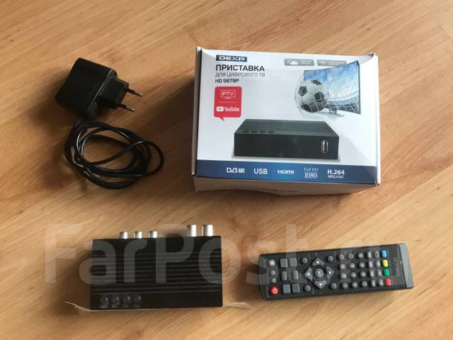 Приставка для цифрового ТВ DEXP HD 9879P Новая, новый, в наличии. Цена ...