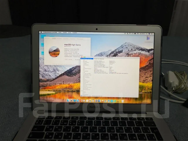Apple MacBook Air 13 2015 Early. 13", 1,6����, ��� 8 ��, WiFi: 1, Bluetooth: 1 ����