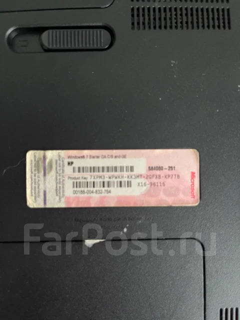 Compaq Presario CQ58. WiFi: 1, Bluetooth: 1 ����