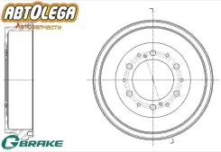 ������� ��������� ������ G-brake Toyota Hiace 04- GD-06641 ����