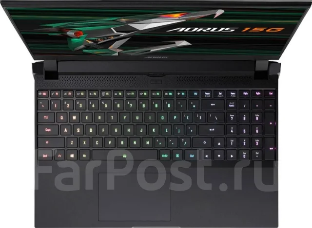 Gigabyte Aorus. 15.6", 2,2����, ��� 16 ��, ���� 512���, WiFi: 1, Bluetooth: 1, ����������� �� 8��. ����