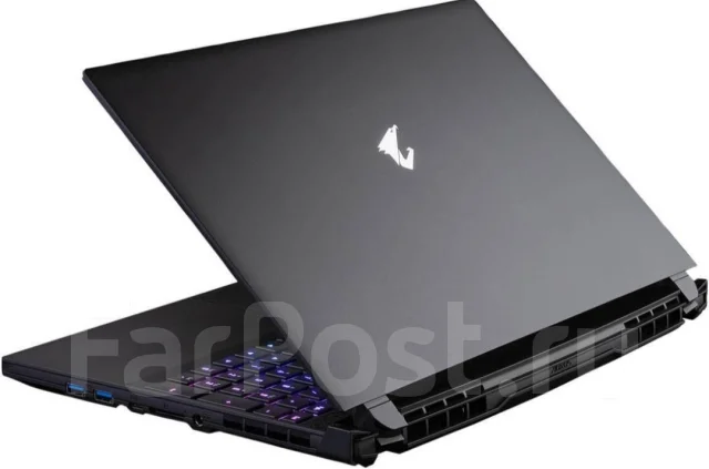 Gigabyte Aorus. 15.6", 2,2����, ��� 16 ��, ���� 512���, WiFi: 1, Bluetooth: 1, ����������� �� 8��. ����