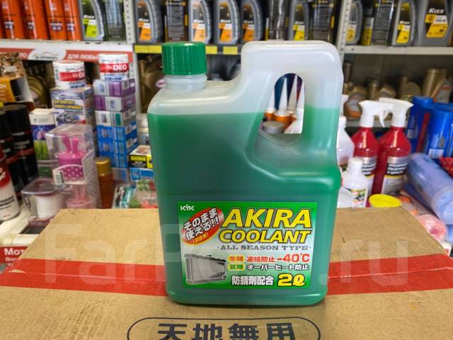 Антифриз akira coolant зеленый