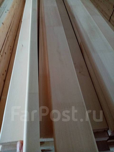 Полок Осина срoщенная 20*80*3100, в наличии. Цена: 250₽ во Владивостоке