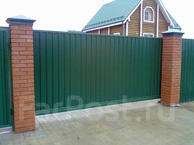 Ремонт откатных ворот в Артеме