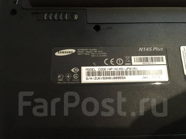 Samsung N145 Plus. 10.1", 1,7����, ��� 1024 ��, ���� 160���, WiFi: 1 ����