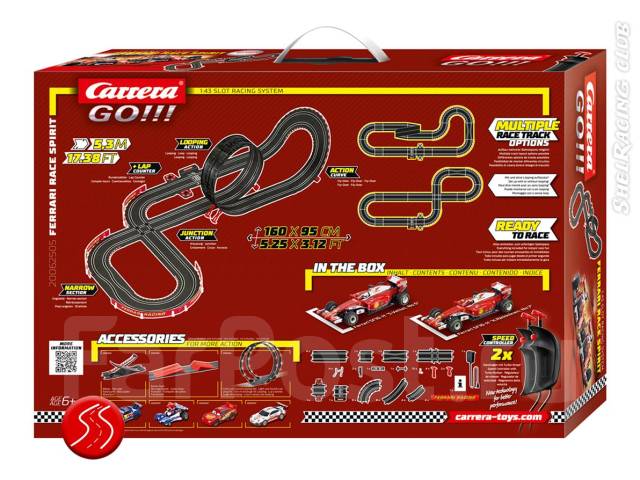 Автотрек Carrera GO Race Spirit, новый, в наличии. Цена: 9 990₽ во ...