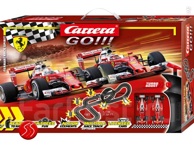 Автотрек Carrera GO Race Spirit, новый, в наличии. Цена: 9 990₽ во ...