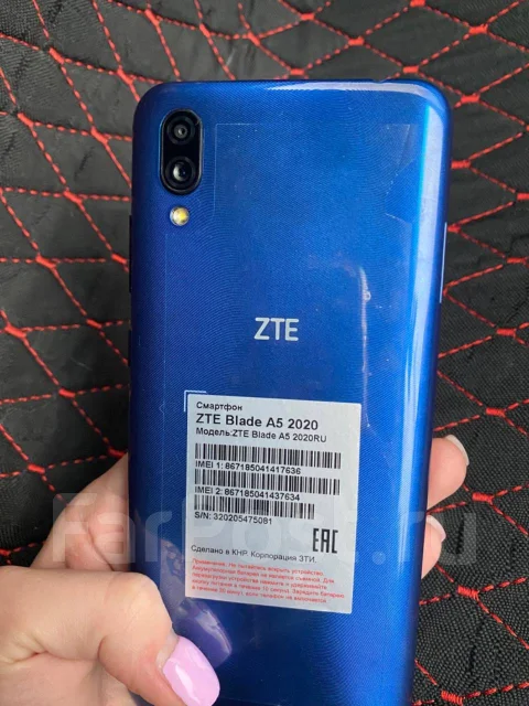ZTE Blade A5 2020. �����, �����, 4G LTE ����