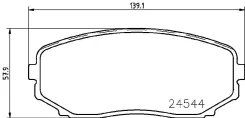 ��������� ������� �������� 736(PF-5561/NP5015) Nisshinbo NP5015 ����