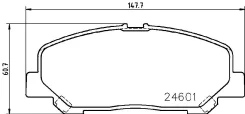 ��������� ������� �������� 735(PF-1527/NP1113) Nisshinbo NP1113 ����